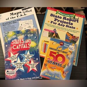 All About States- 4 great resources for home or classroom